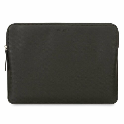 Knomo Knomo Embossed Laptop Sleeve 13" Zwart Knomo Knomo Embossed Laptop Sleeve 13" Zwart