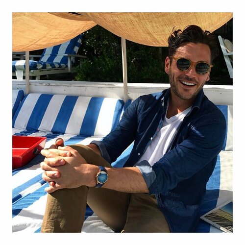 The Bespoke Dudes Eyewear The Bespoke Dudes Eyewear Cran Honey /  Bottle Green