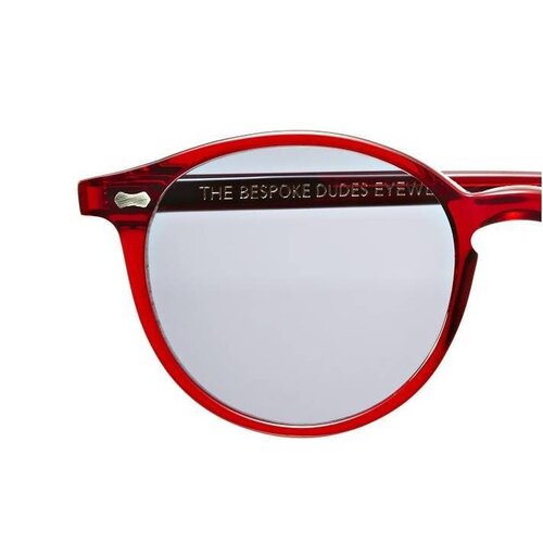 The Bespoke Dudes Eyewear The Bespoke Dudes Eyewear Cran NGA Red / Gradient Grey The Bespoke Dudes Eyewear The Bespoke Dudes Eyewear Cran NGA Red / Gradient Grey