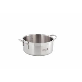 Bratentopf flach "Cookmax Gourmet" Ø 20 cm, H: 9 cm. Inhalt 2,8L