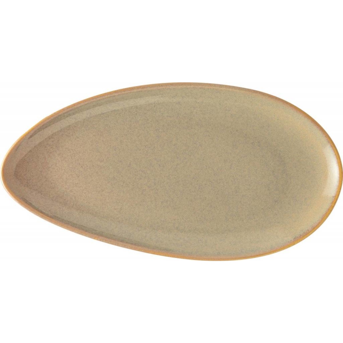 Porzellanserie „Vida" Platte flach oval 32cm