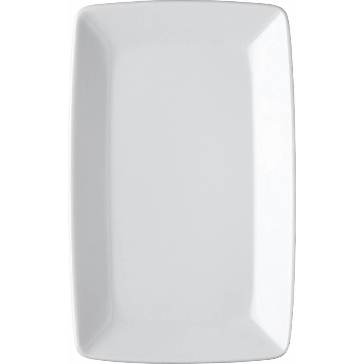 Hotelporzellan "Rotondo" Platte rechteckig 29x19cm