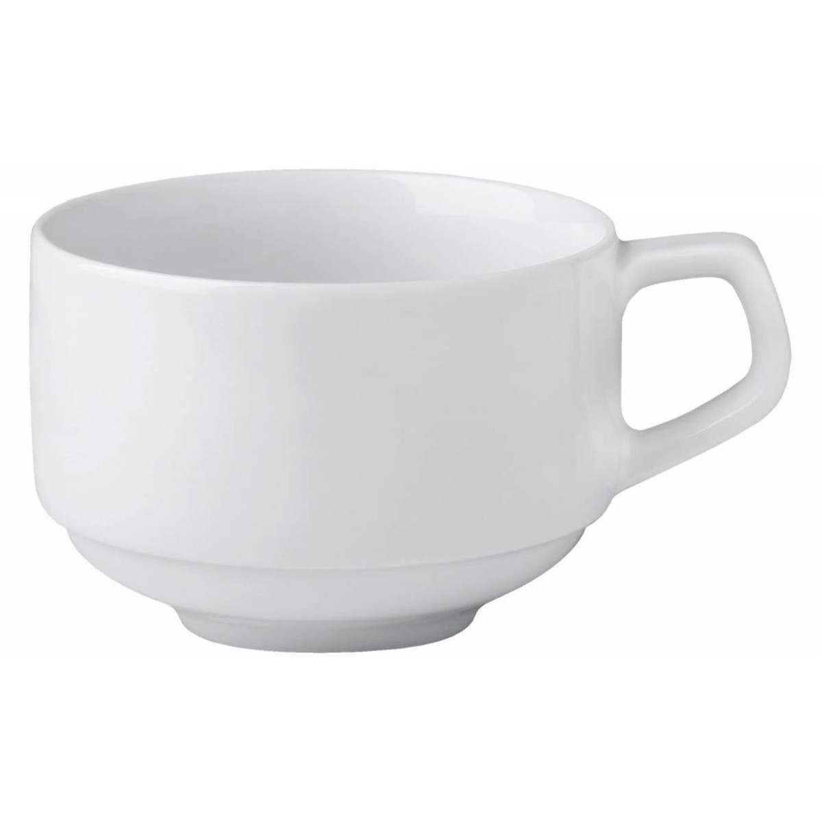 Hotelporzellan "Rotondo" Tasse stapelbar Kaffee obere