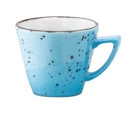 Porzellanserie "Granja" aqua Tasse obere Kaffee/Cappuccino