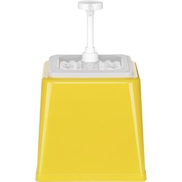 Pump-Soßenspender 2,5L gelb - NEU