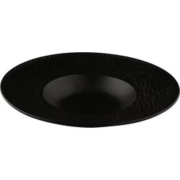 Porzellanserie "Lavanit" schwarz Pastateller