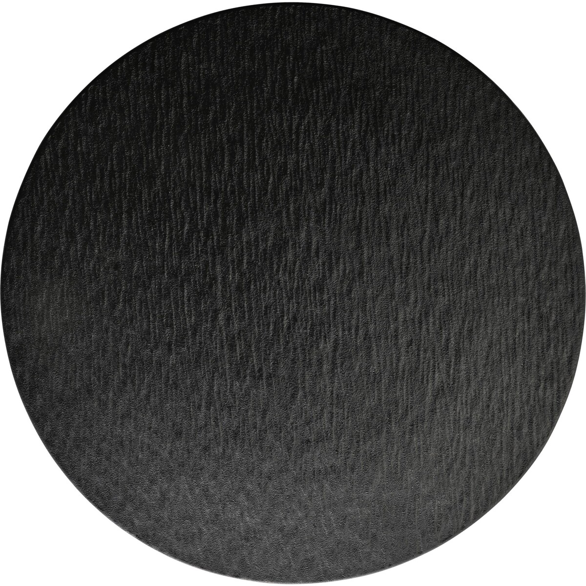 Porzellanserie "Lavanit" schwarz Platte rund Ø25cm