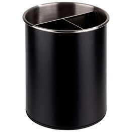 Besteckbehälter, drehbar, Ø 13cm, Edelstahl - NEU