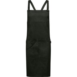 Latzschürze Denim-Optik grün - NEU