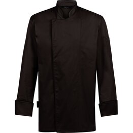 Kochjacke Herren, Armtasche, langarm, taupe Größe XL - NEU