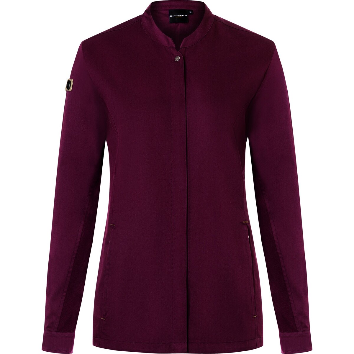 Kochjacke Damen "Green-Generation", fuchsia Größe 36