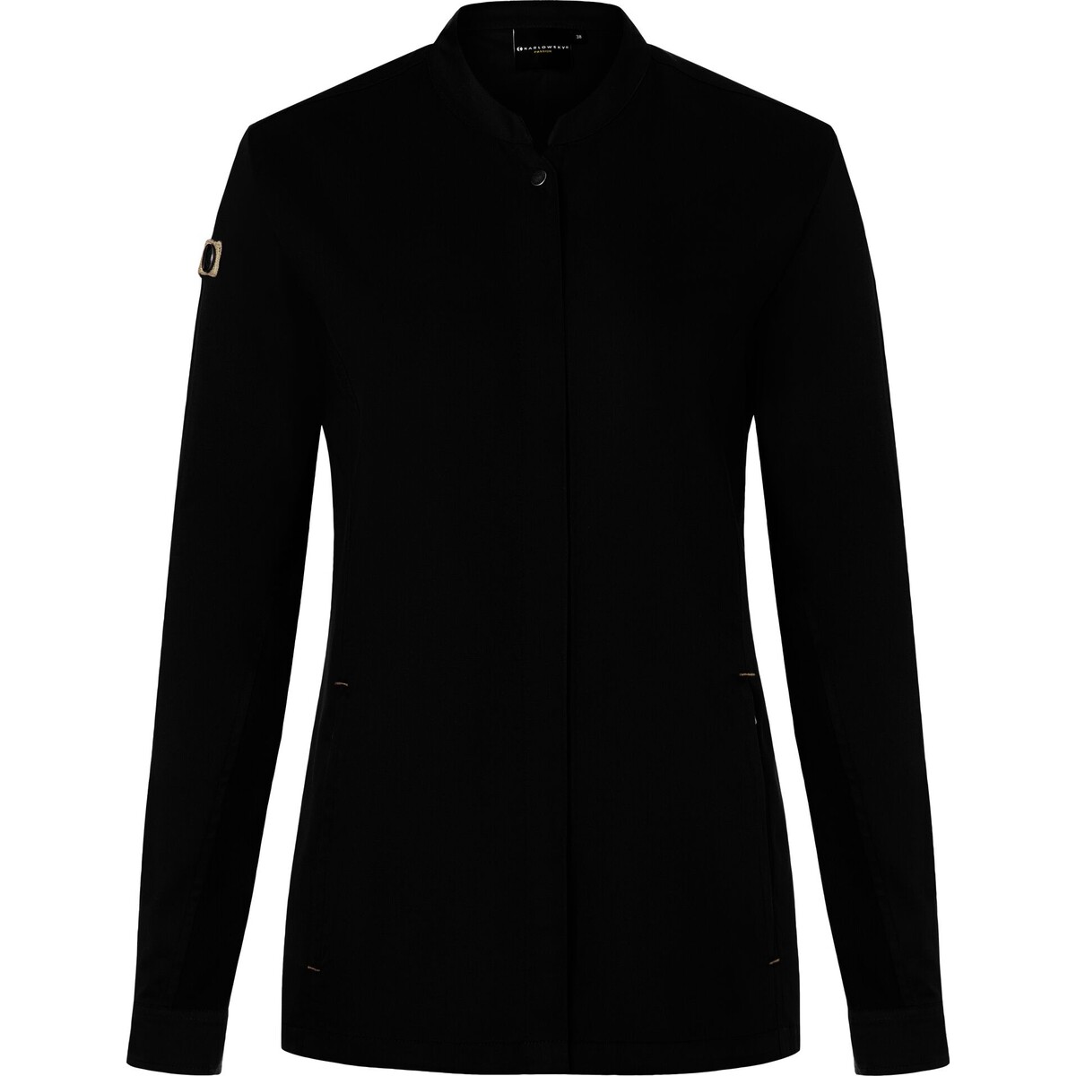 Kochjacke Damen "Green-Generation", schwarz Größe 42