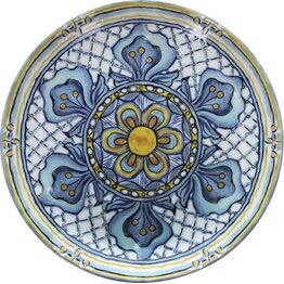 Porzellanserie "Positano" Teller, tief - NEU