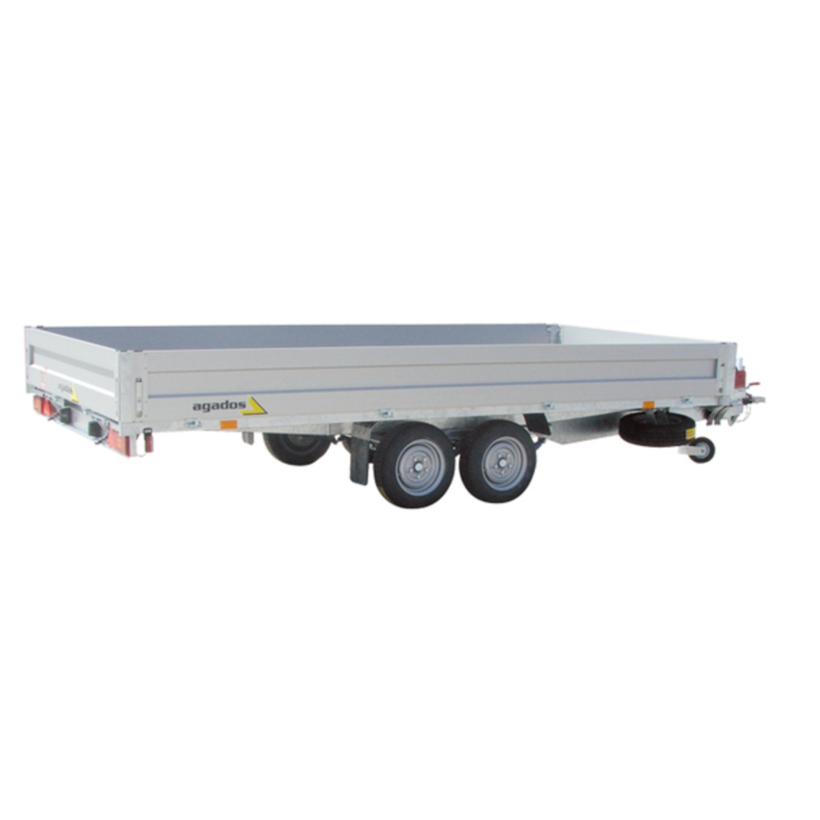 AGADOS Adam 12 - 2500 kg, remorque basculante