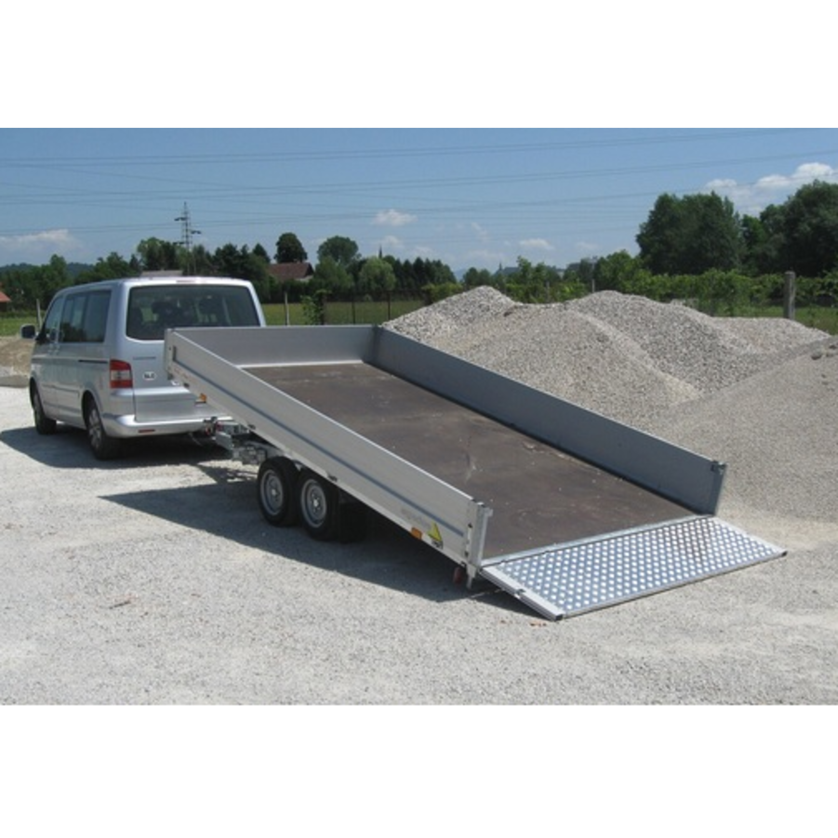 AGADOS Adam 12 - 2500 kg, remorque basculante