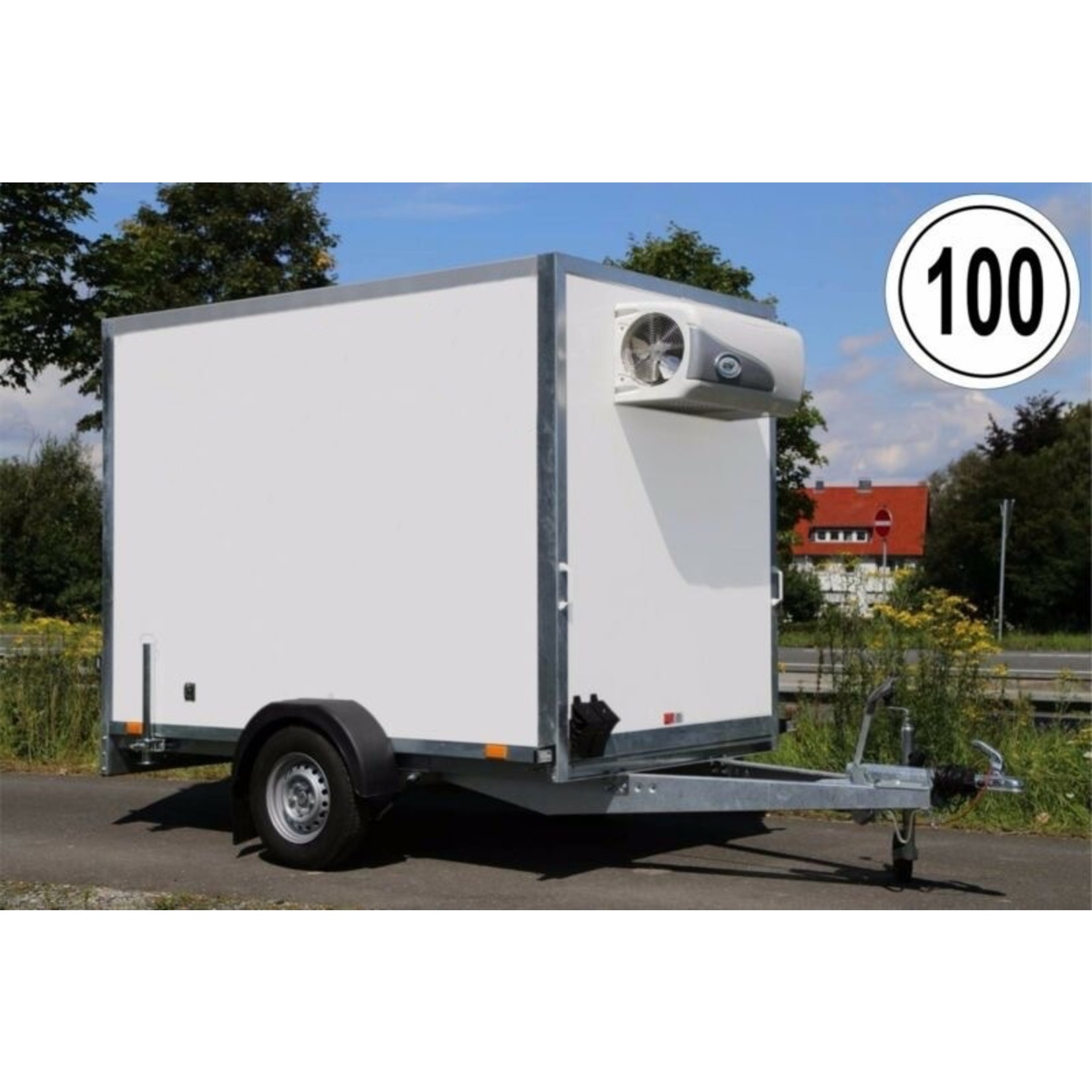 NIEWIADÒW FK1326/180H – Kühlkofferanhänger 1300kg