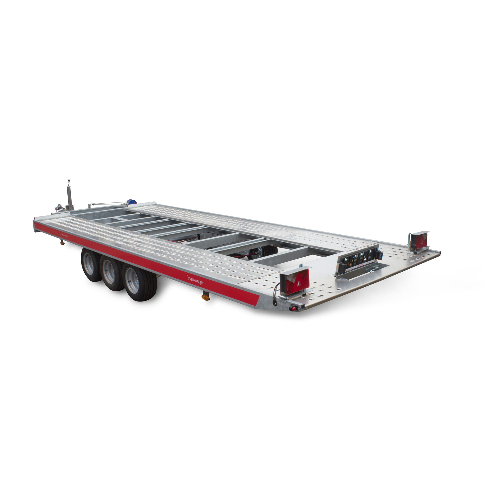 TEMARED TEMARED CarKeeper 4820/3 S Autotransportanhänger 3500 kg, 3-achsig, kippbar