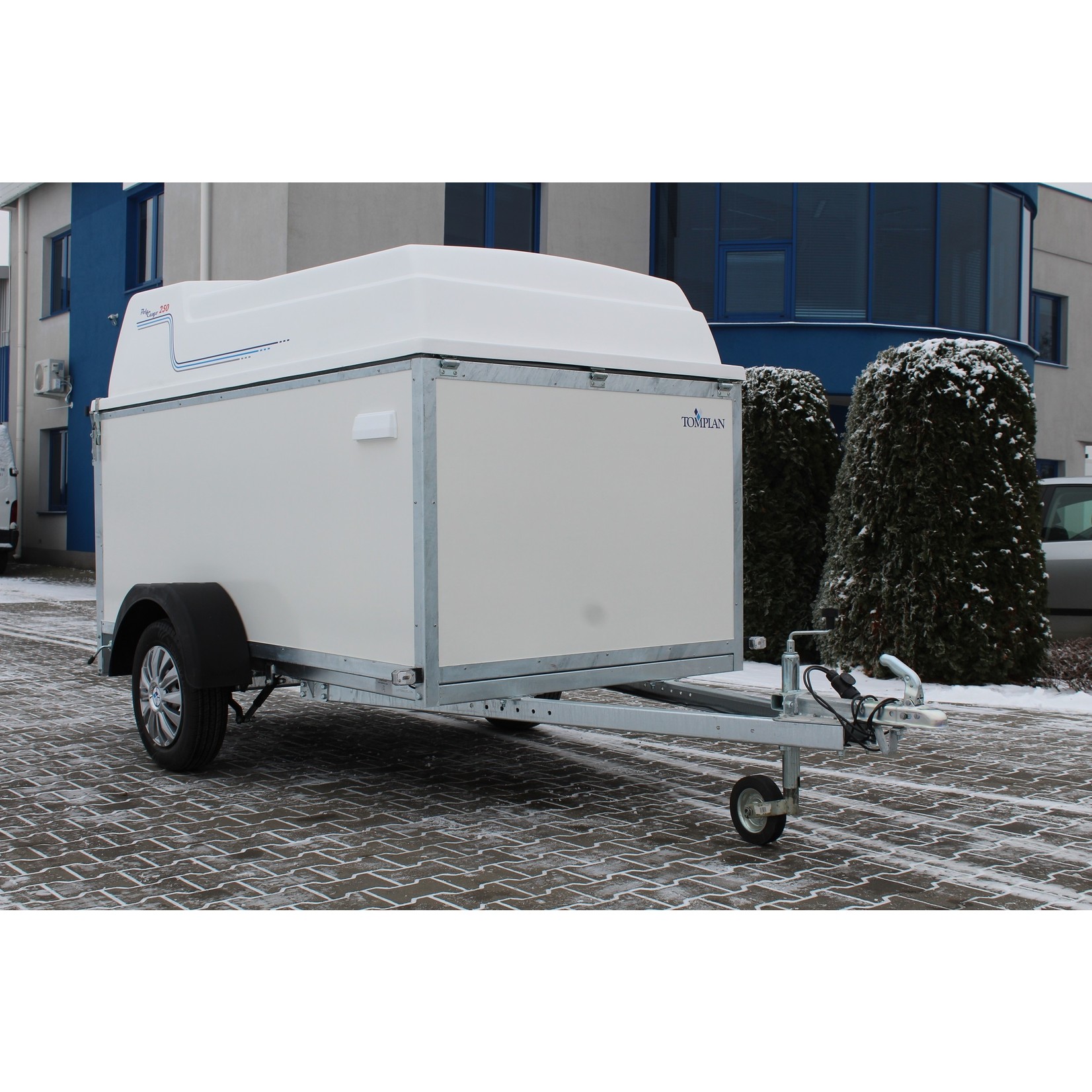 TOMPLAN TFDL 251 - Poly Cargo Kofferanhänger  - 750kg, gebremst