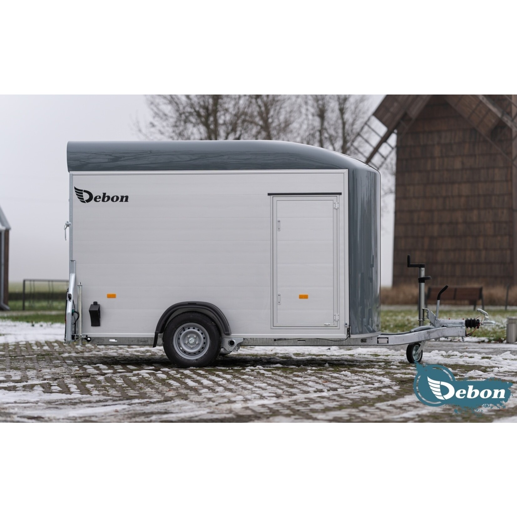 Debon Remorque fourgon Debon simple essieu
