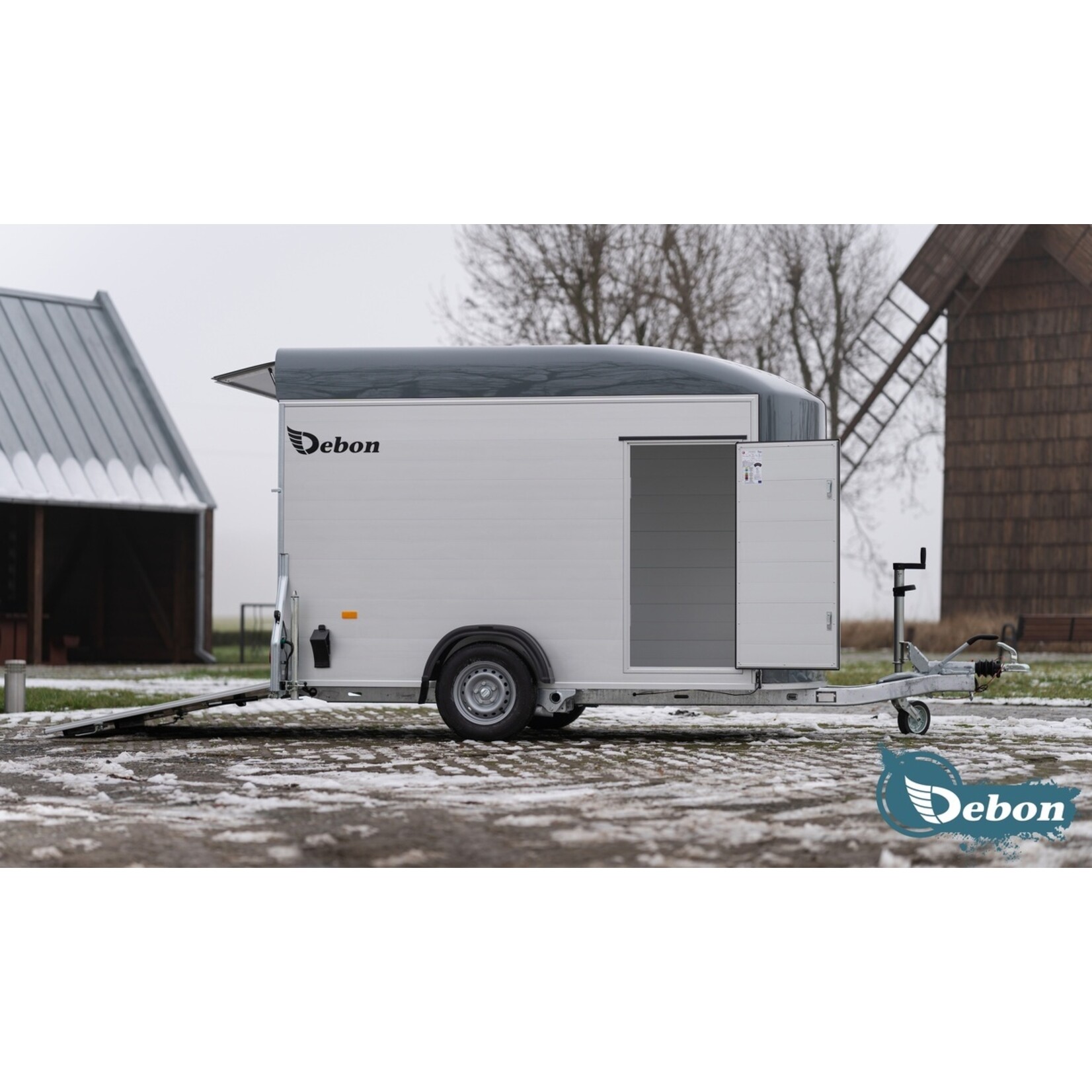 Debon Remorque fourgon Debon simple essieu