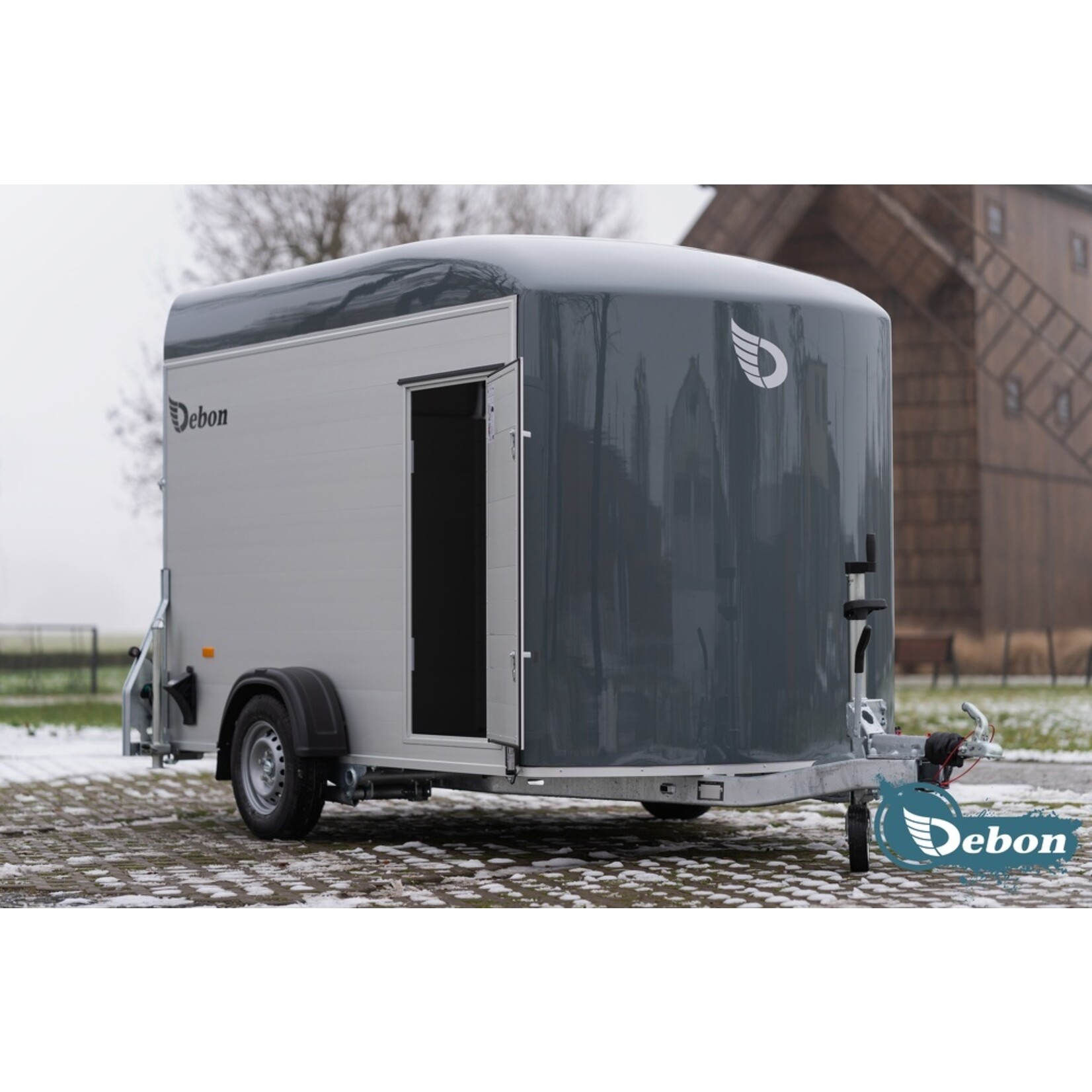 Debon Remorque fourgon Debon simple essieu