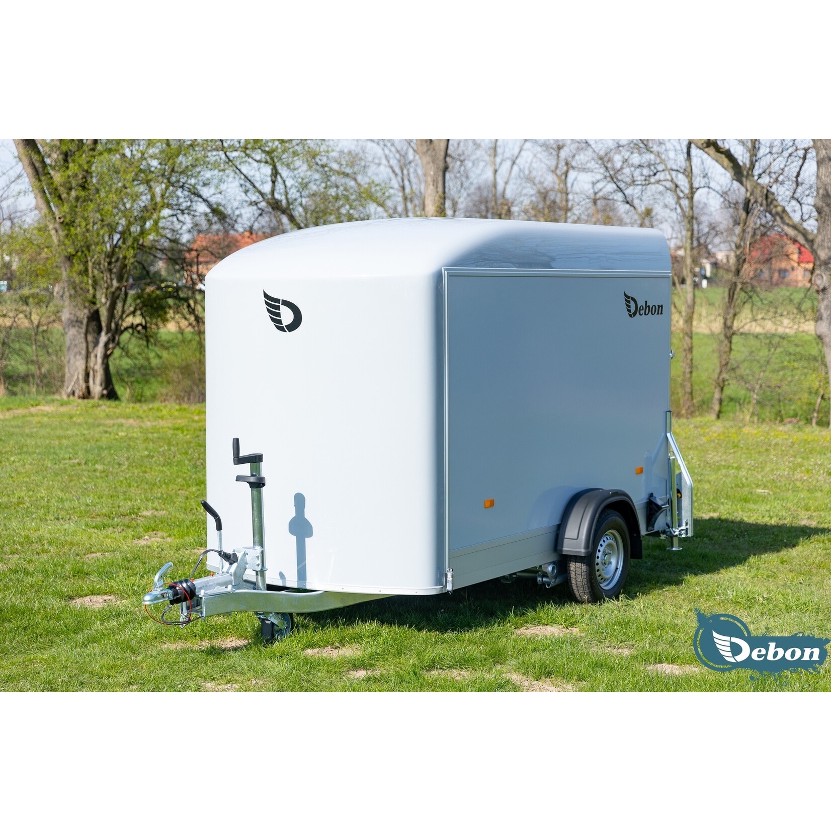 Debon Remorque fourgon Debon simple essieu