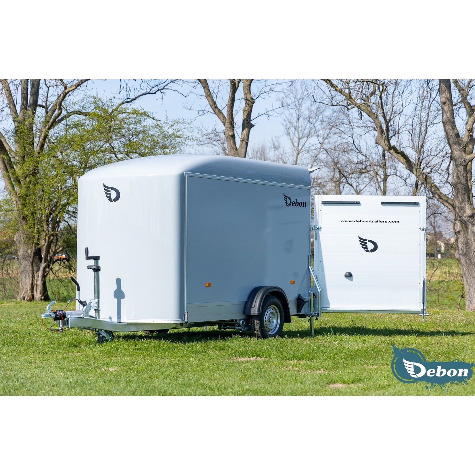 Debon Remorque fourgon Debon simple essieu