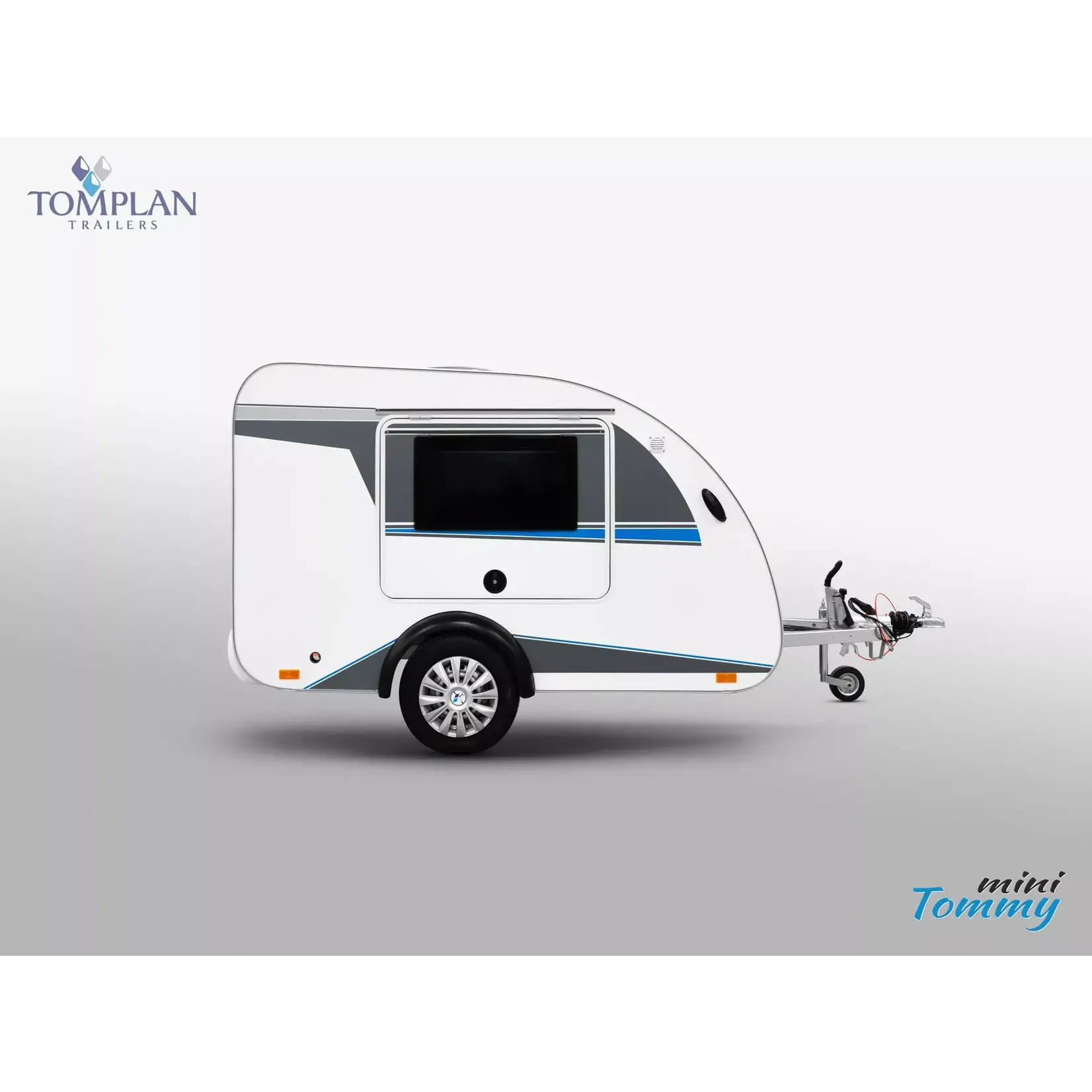 TOMPLAN Petite caravane TMC 25.00 Non freiné
