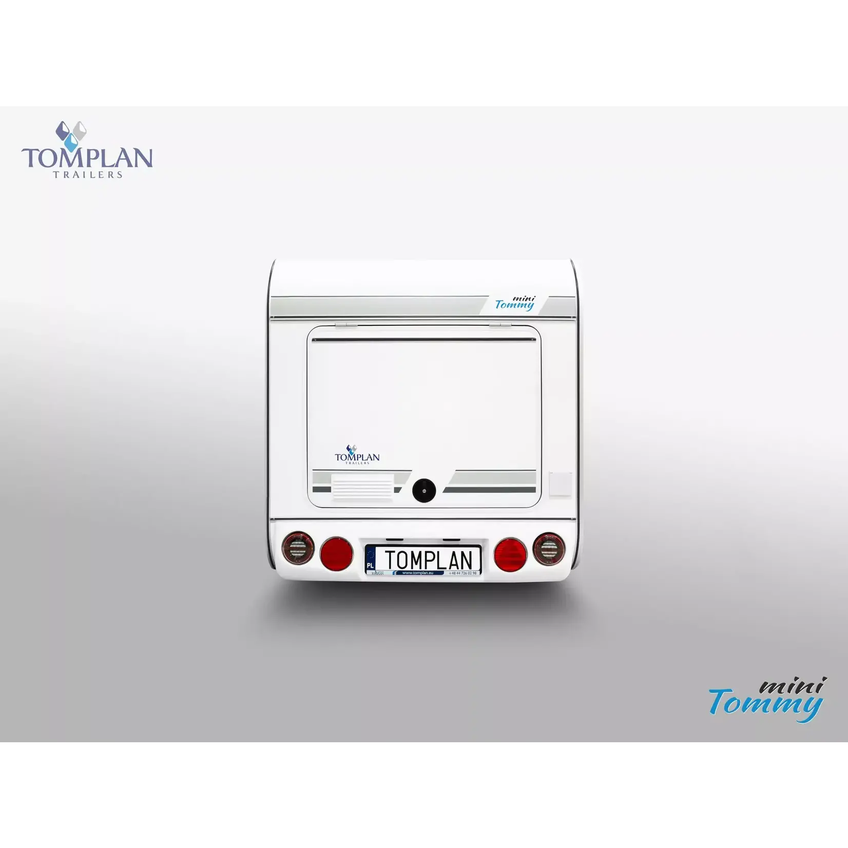 TOMPLAN Petite caravane TMC 25.00 Non freiné