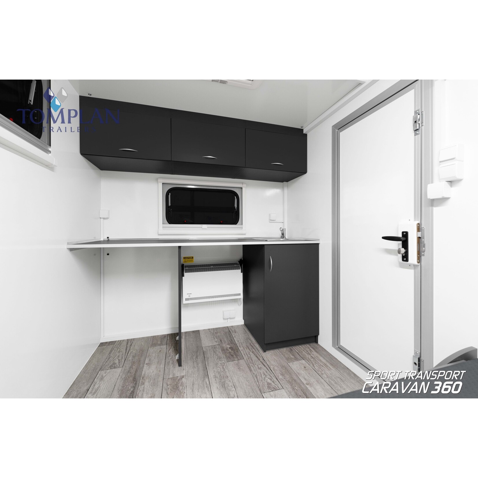 TOMPLAN Midi Sport Wohnwagen TFS 360.00 SC mit Flügeltüren