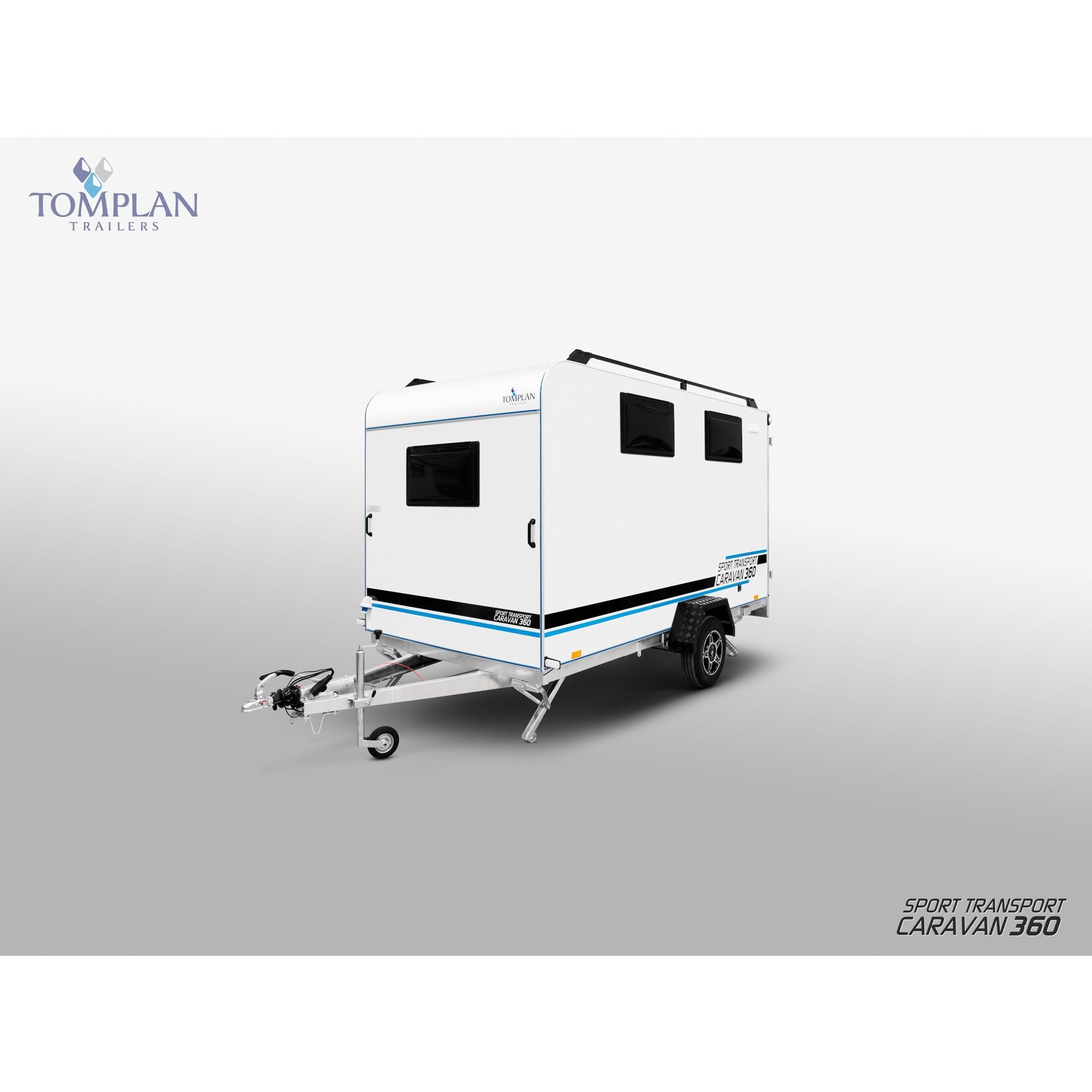 TOMPLAN Midi Sport Caravane TFS 360.00 SC avec portes-volet