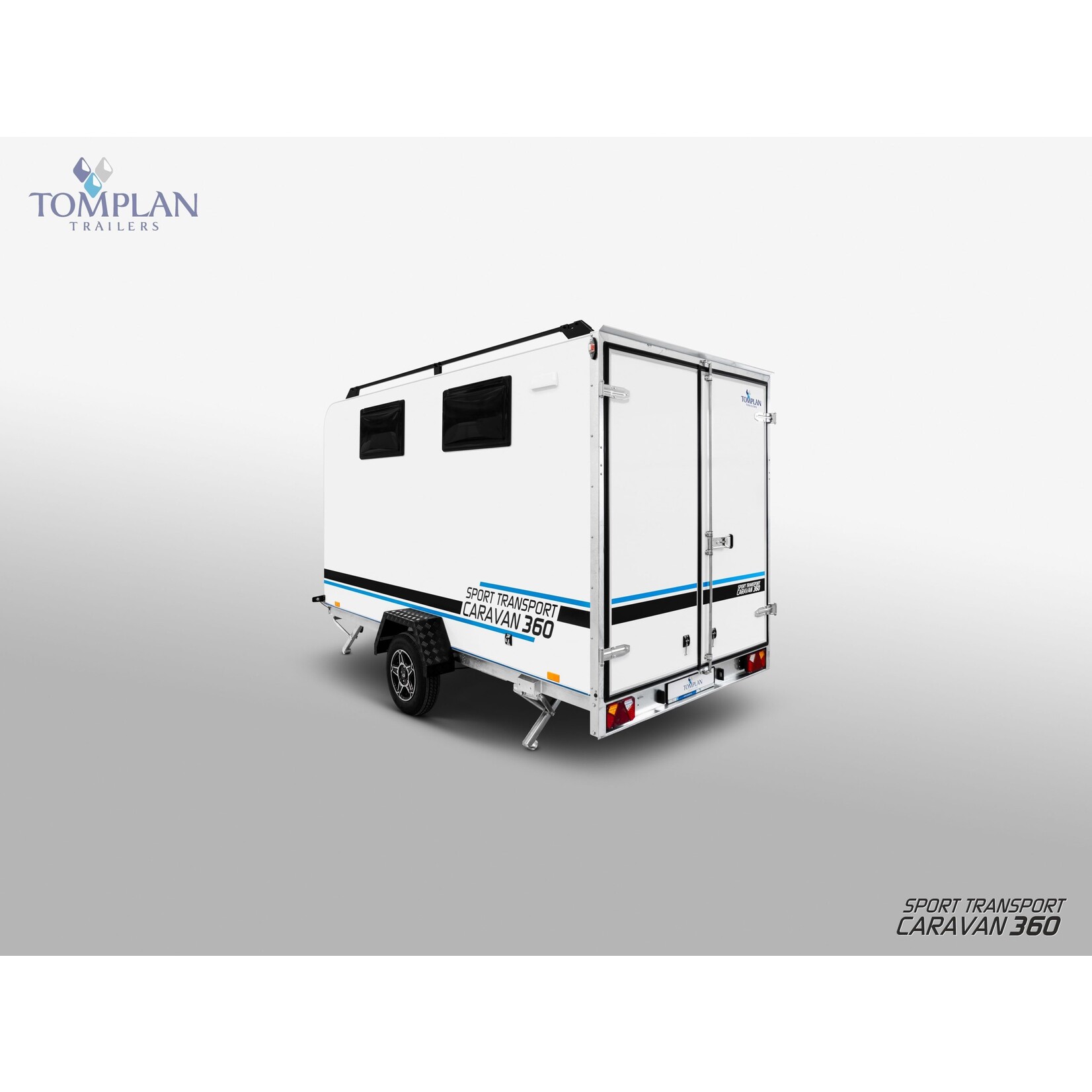 TOMPLAN Midi Sport Caravane TFS 360.00 SC avec portes-volet
