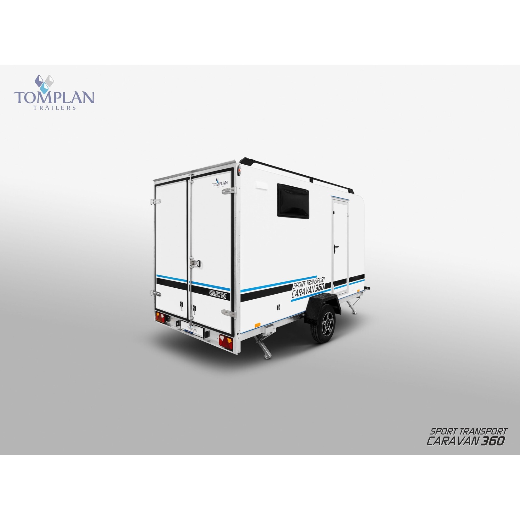 TOMPLAN Midi Sport Caravane TFS 360.00 SC avec portes-volet