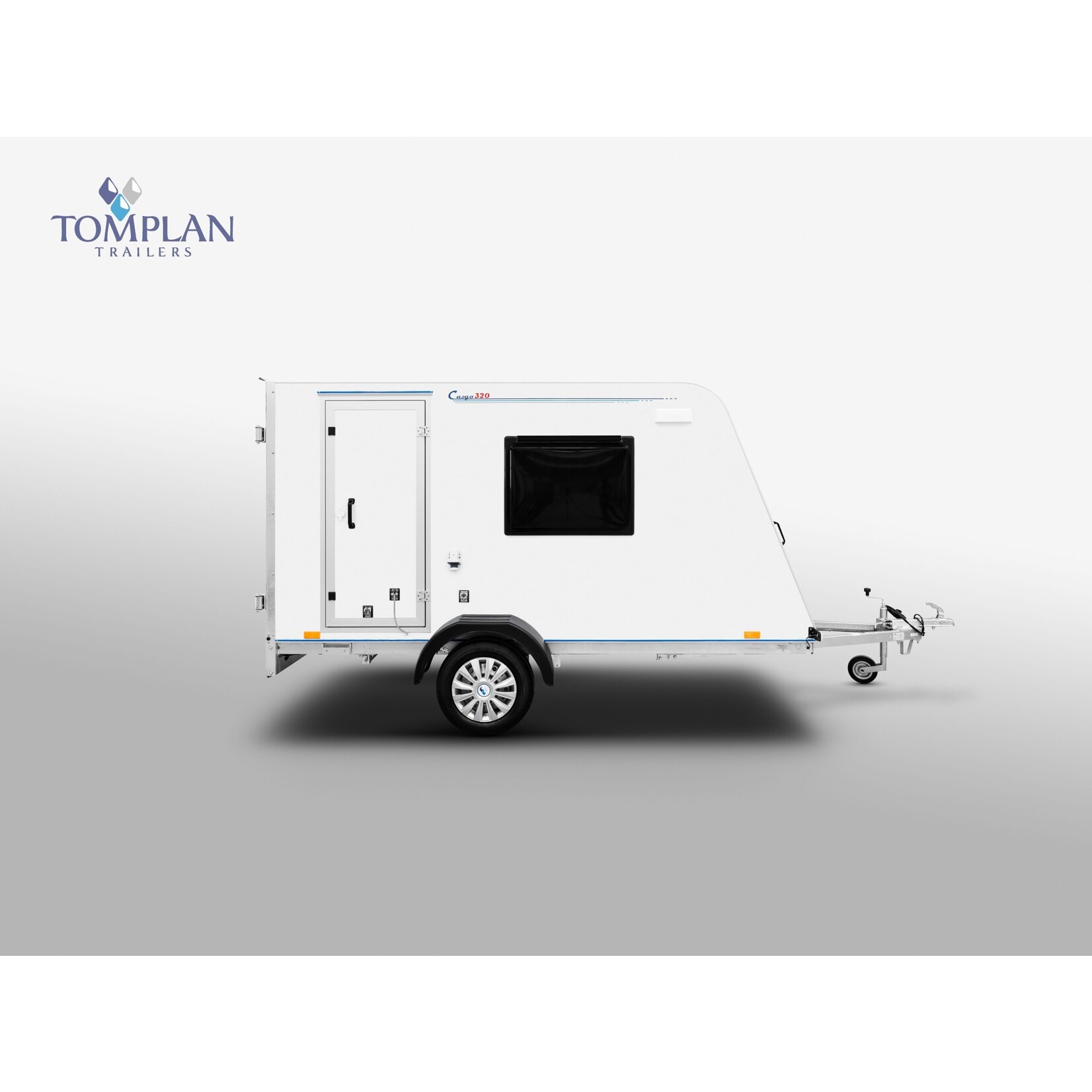 TOMPLAN TFS 250S -Ungebremst mit Flügetür