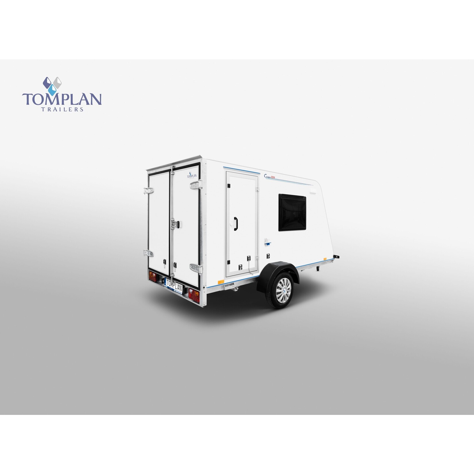 TOMPLAN TFS 250S -Ungebremst mit Flügetür