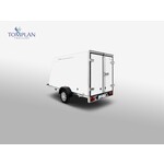 TOMPLAN TFS 250S - Non freiné avec  porte double