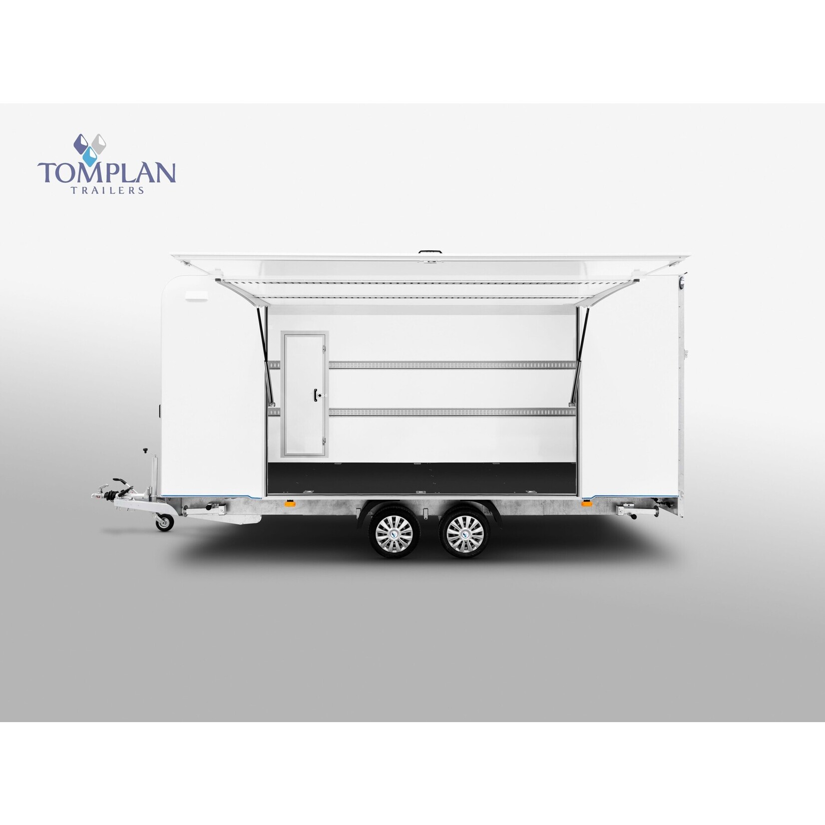 TOMPLAN TFSP 550T Remorque fourgon cargo