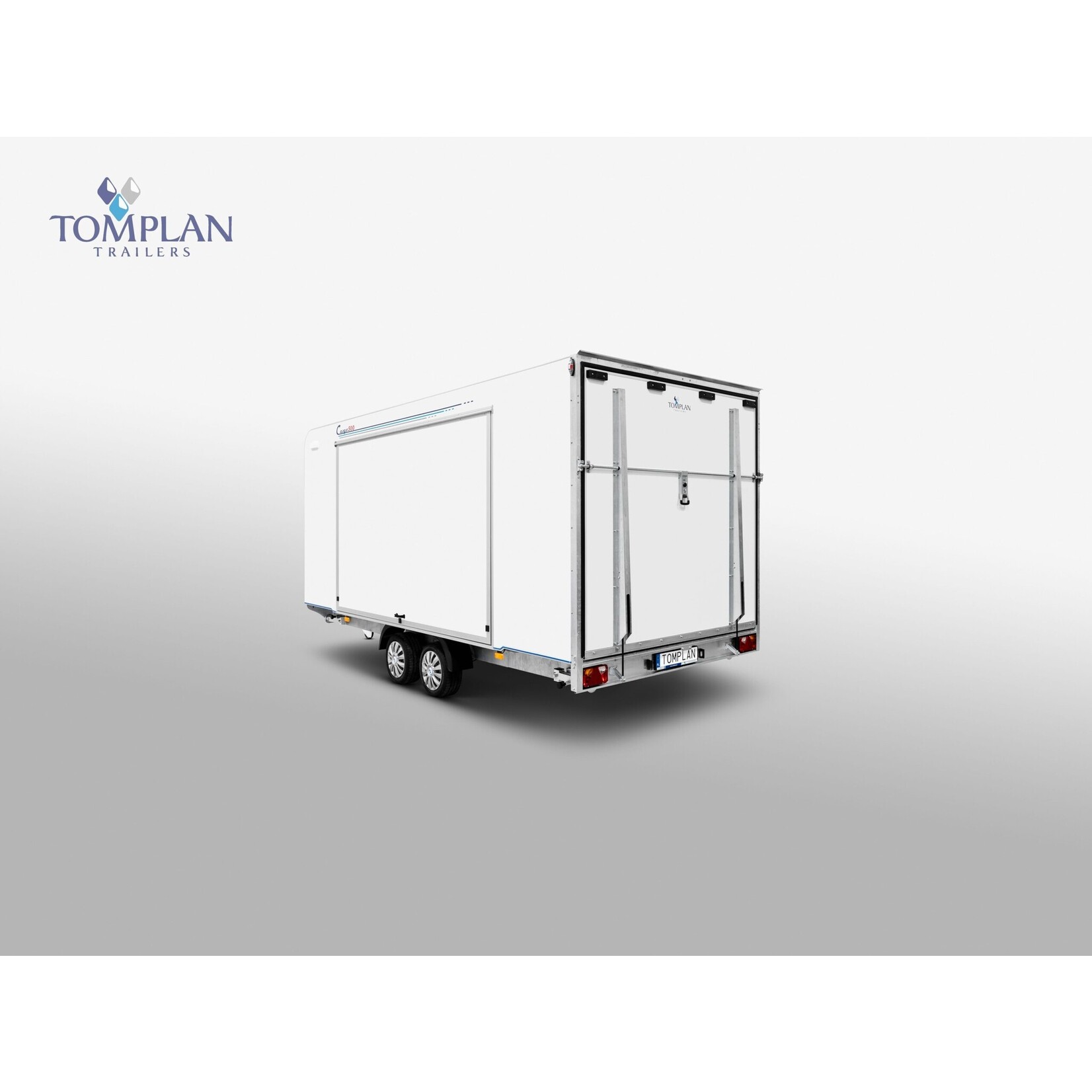TOMPLAN TFSP 550T 2700 Kg Kofferanhänger Cargo Hochlader
