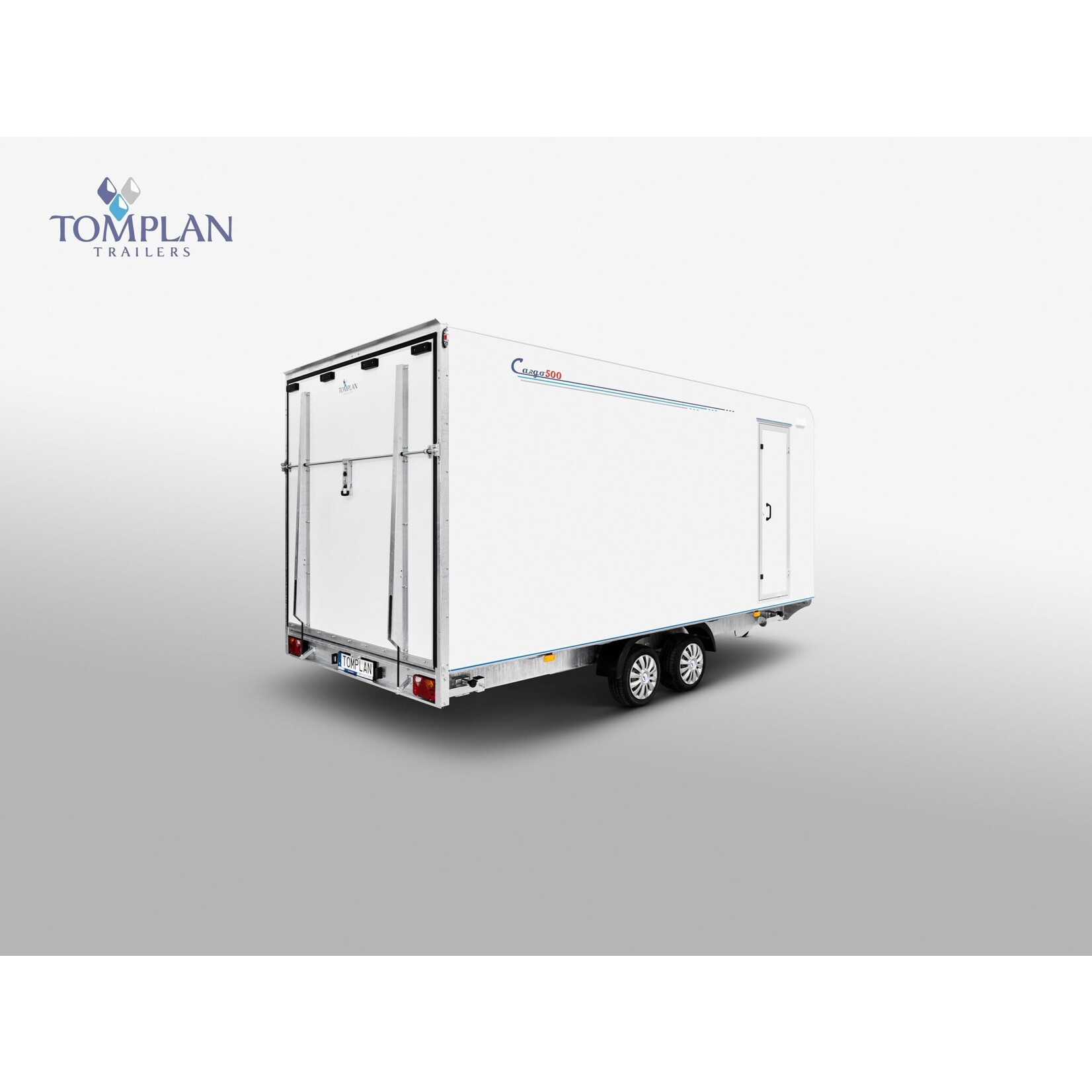 TOMPLAN TFSP 600T - 3000 kg Remorque fourgon cargo