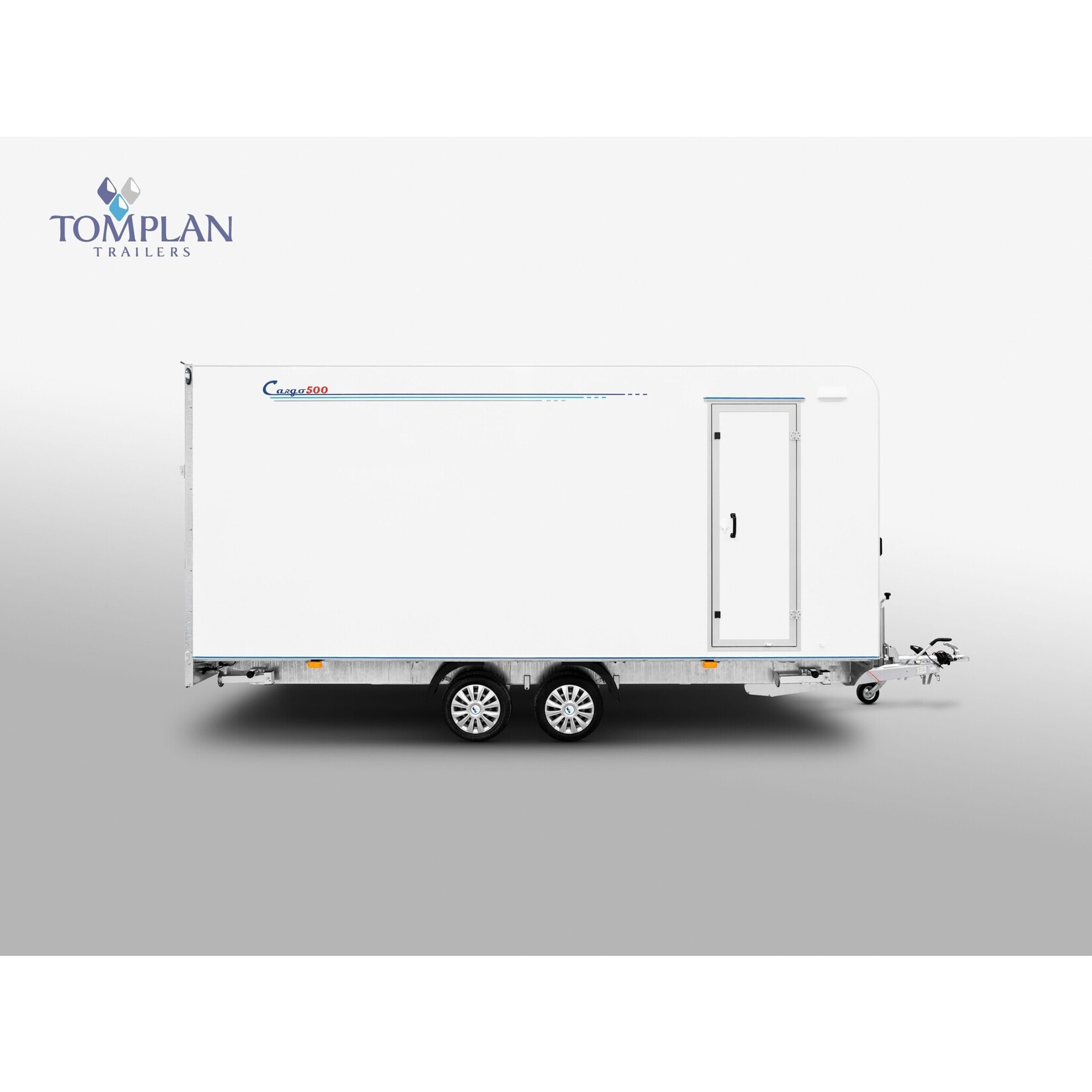 TOMPLAN TFSP 600T - 3000 kg Remorque fourgon cargo