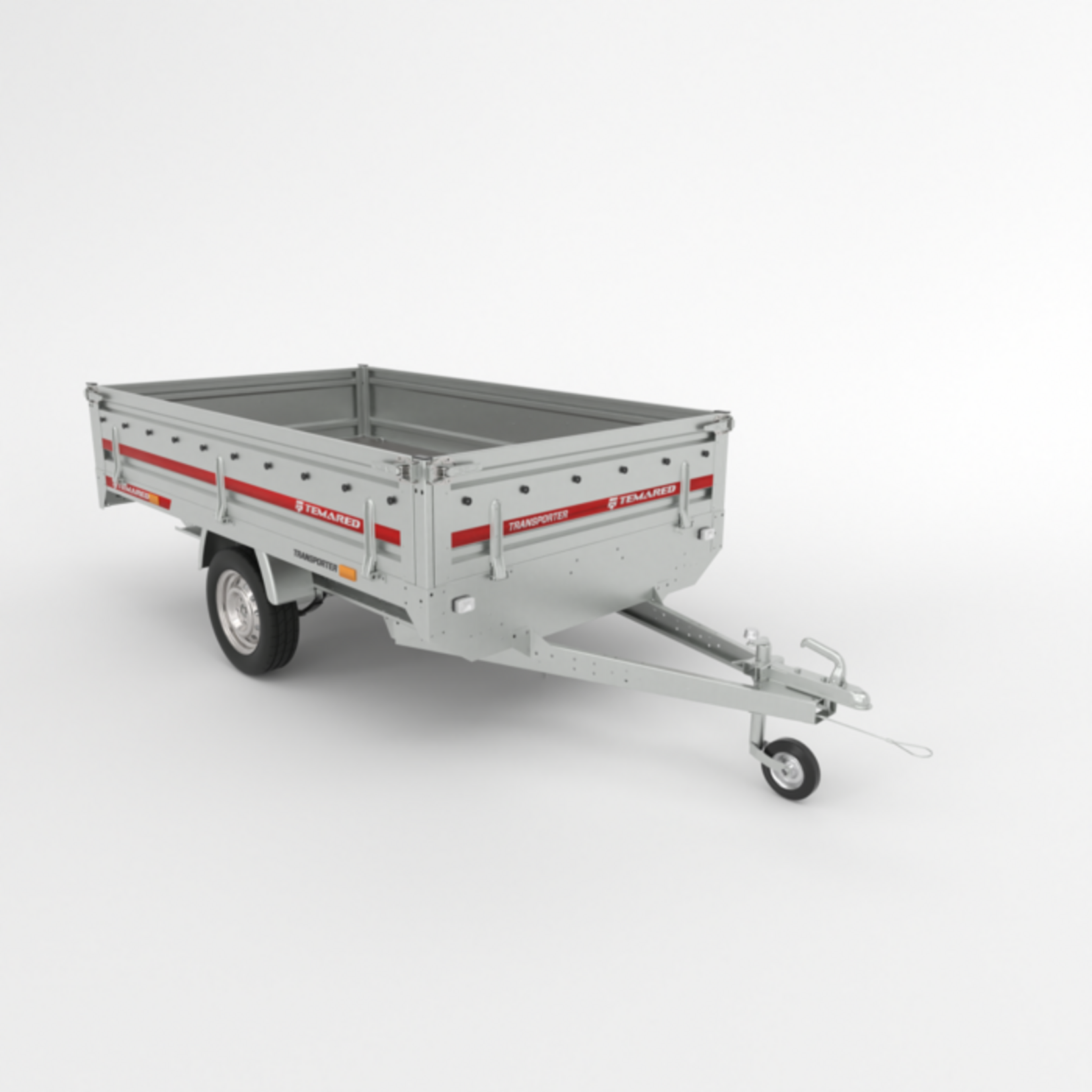 TEMARED TRANSPORTER 2515C 1 -3T VER2 - Remorque à plateau fixe