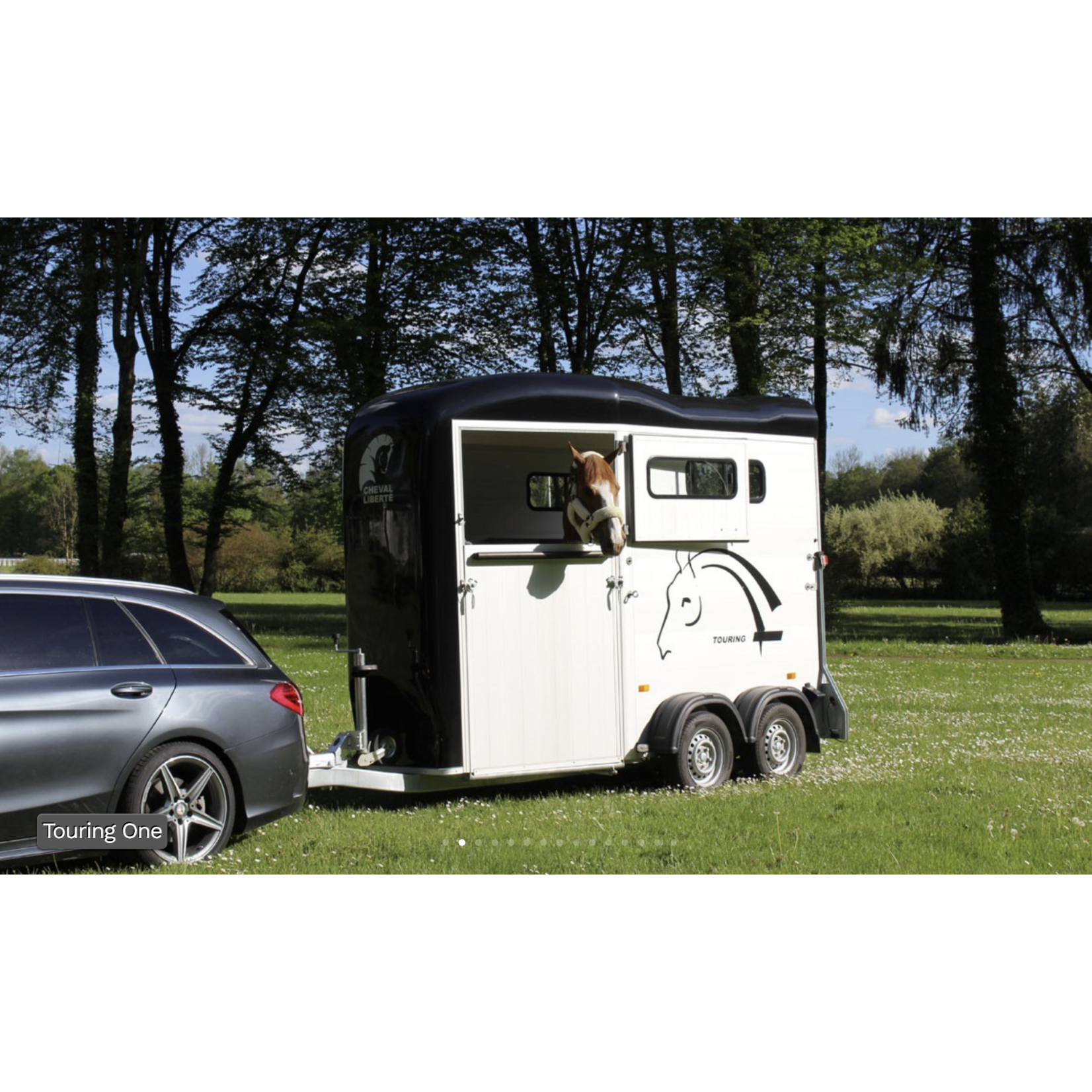 Cheval Liberté Cheval Liberté Touring One – Van pour chevaux