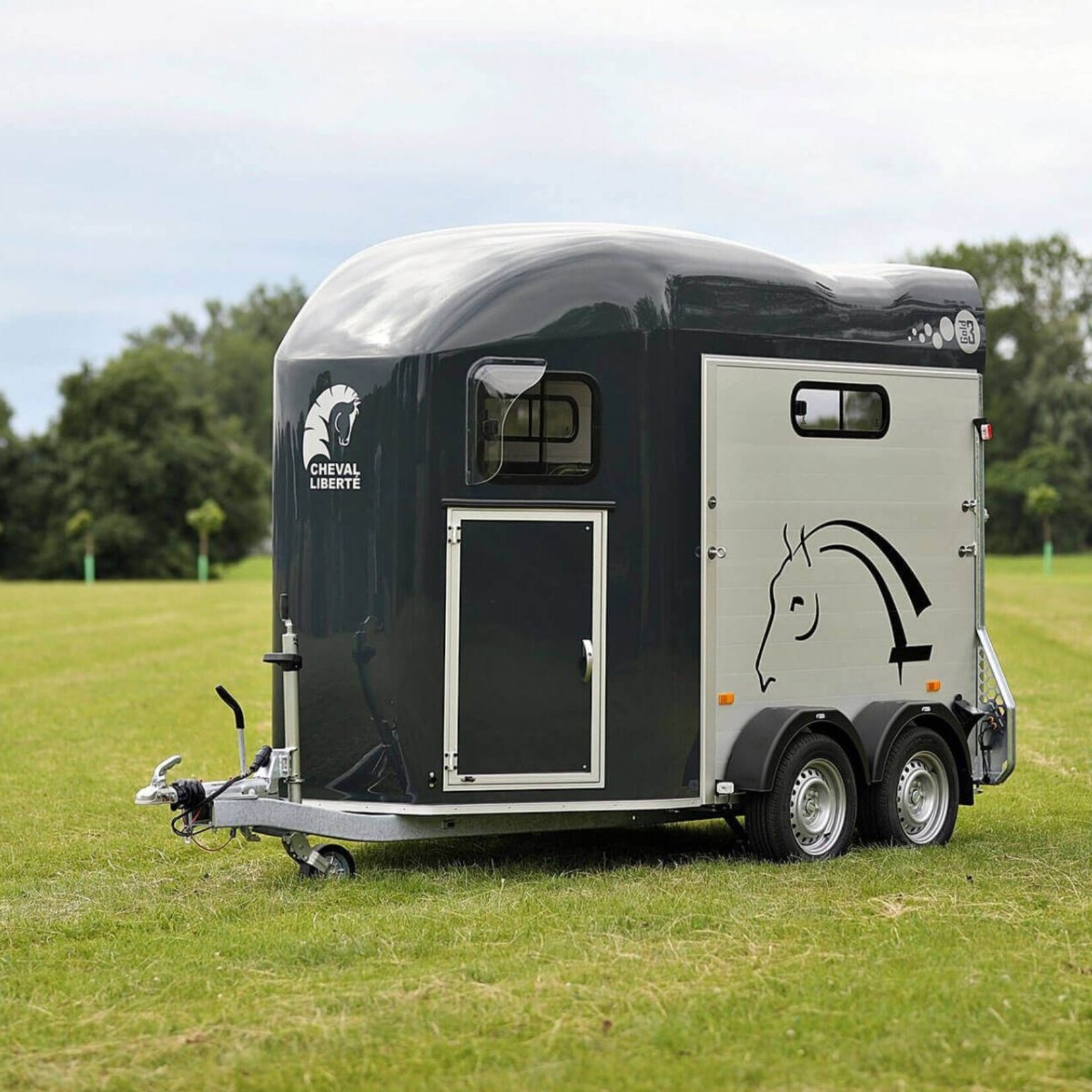 Cheval Liberté Concept aérodynamique.  Design moderne grand espace intérieur. Châssis Pullman 2.