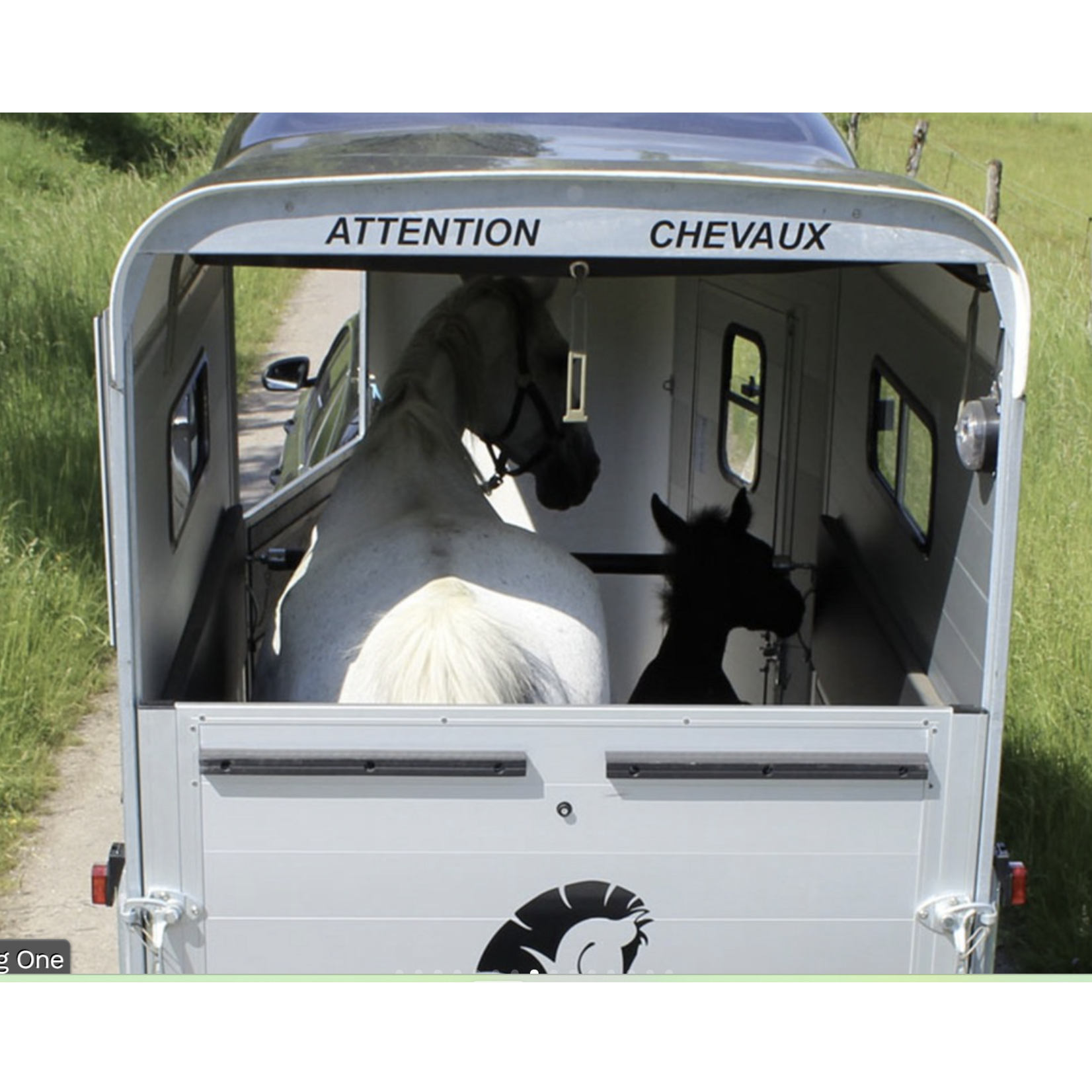 Cheval Liberté Cheval Liberté Touring One – Van pour chevaux