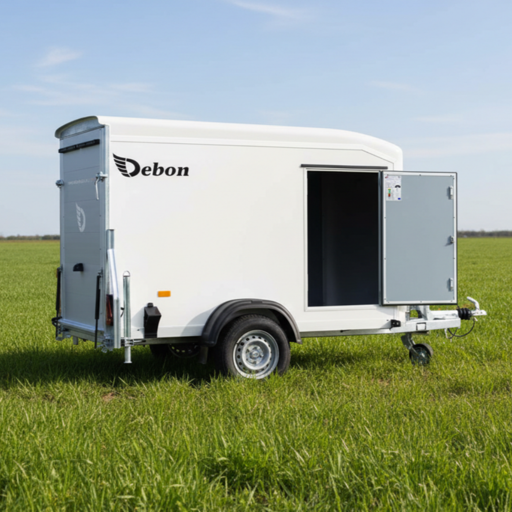 Debon Remorque fourgon Debon simple essieu