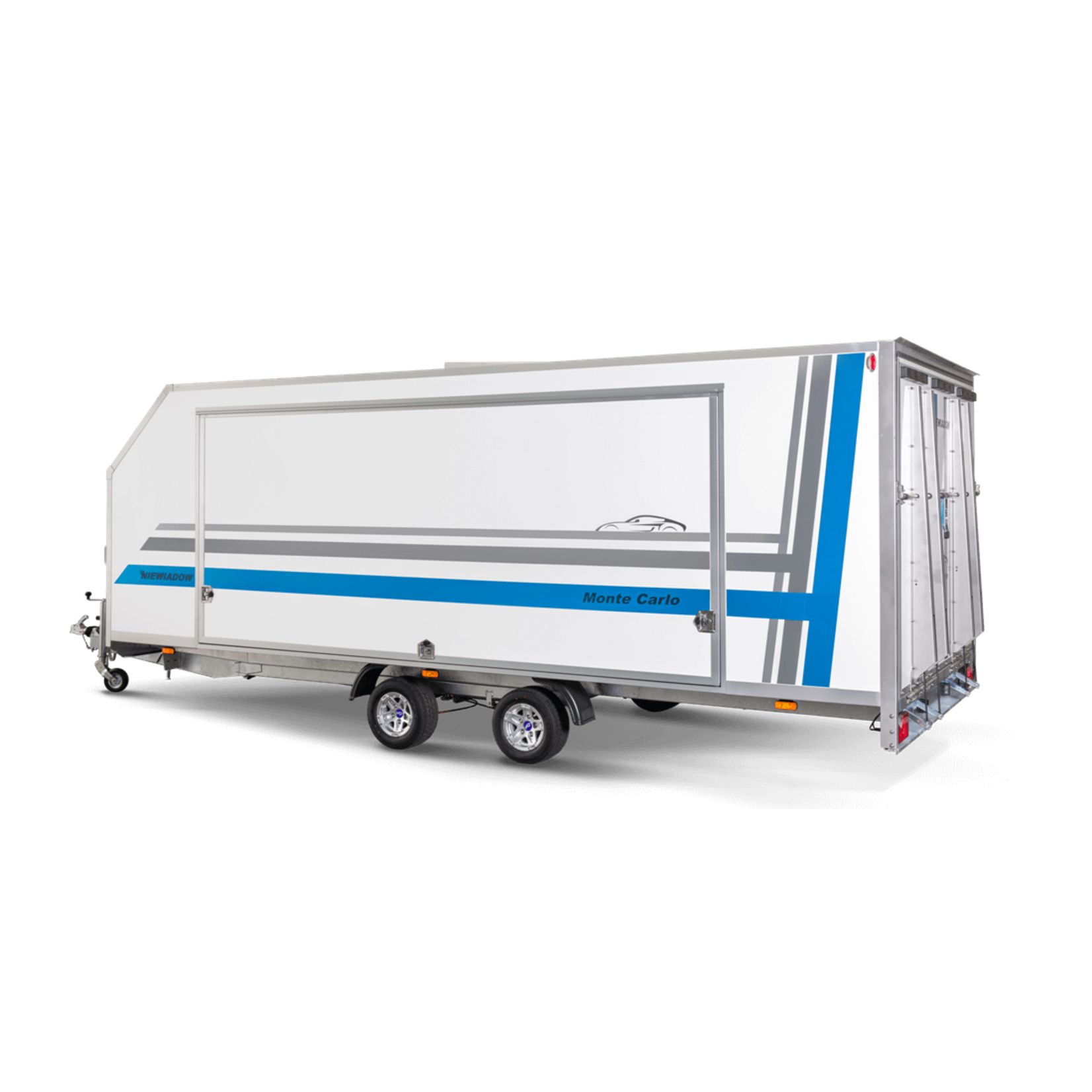 NIEWIADÒW MONTE CARLO 600 - Remorque caisson 3500kg