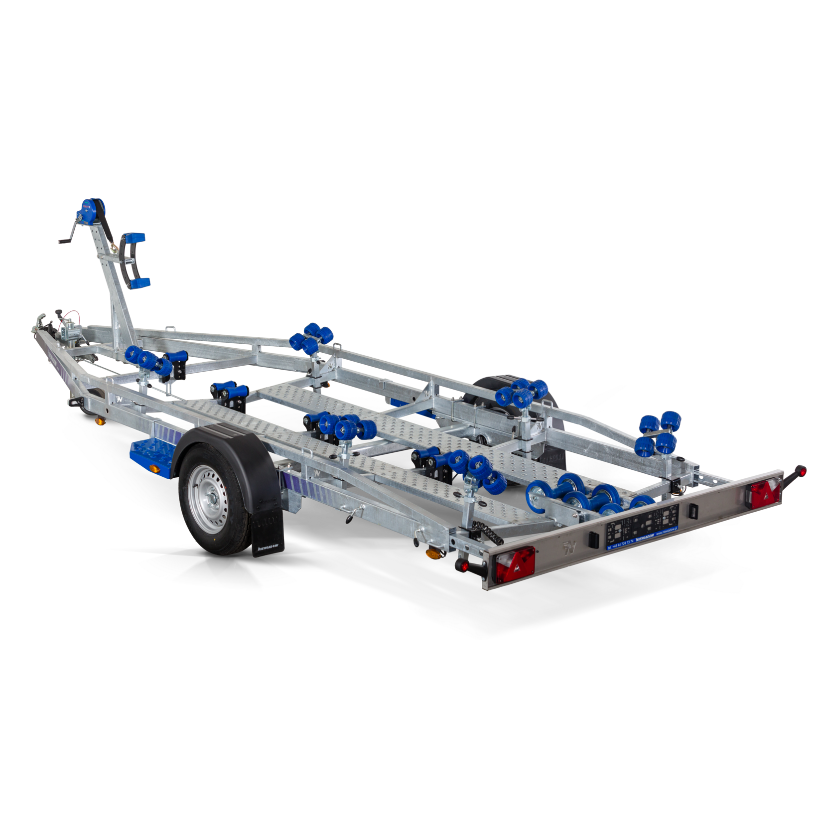 NIEWIADÒW P 1515 H - Remorque bateau freinée