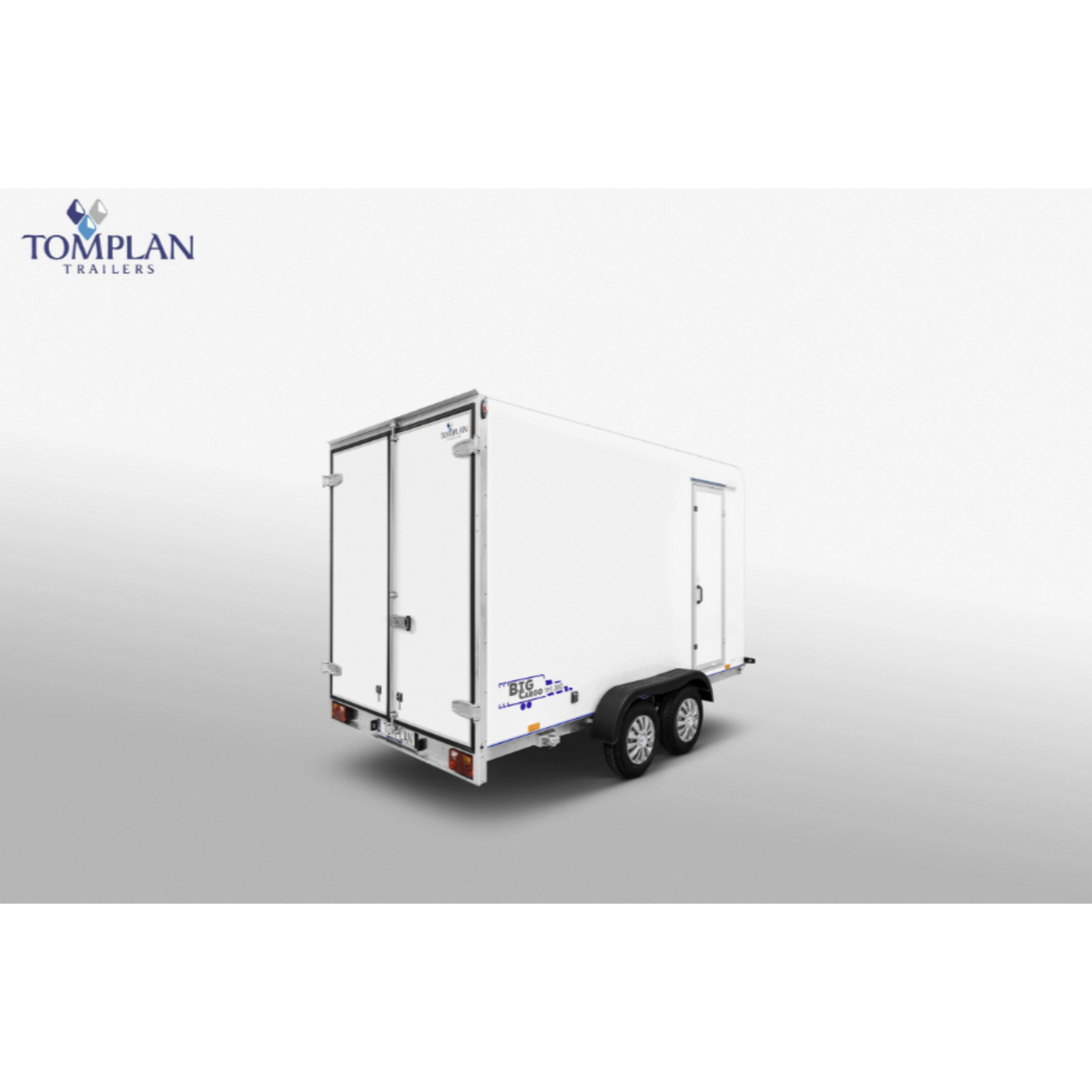 TOMPLAN TFSP 360T 2000 Kg Kofferanhänger Cargo Hochlader