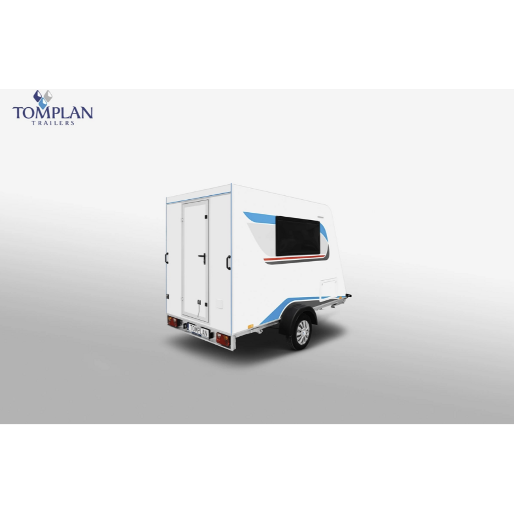 TOMPLAN Kleiner Wohnwagen TFS 320S XL Augestattet - Gebremst
