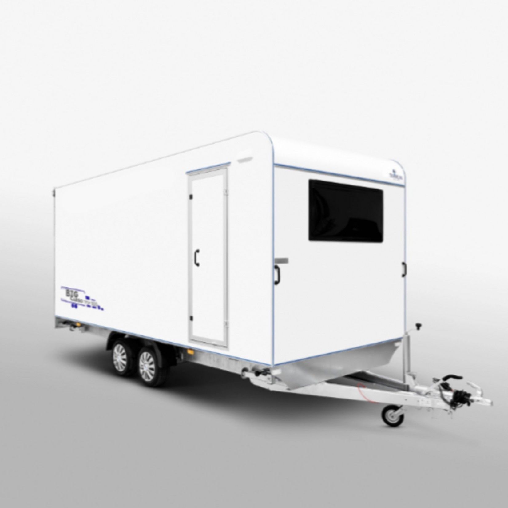 TOMPLAN TFSP 500T 2700 Kg Kofferanhänger Cargo Hochlader